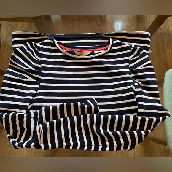 Boden top blue and white size small - Picture 9 of 11